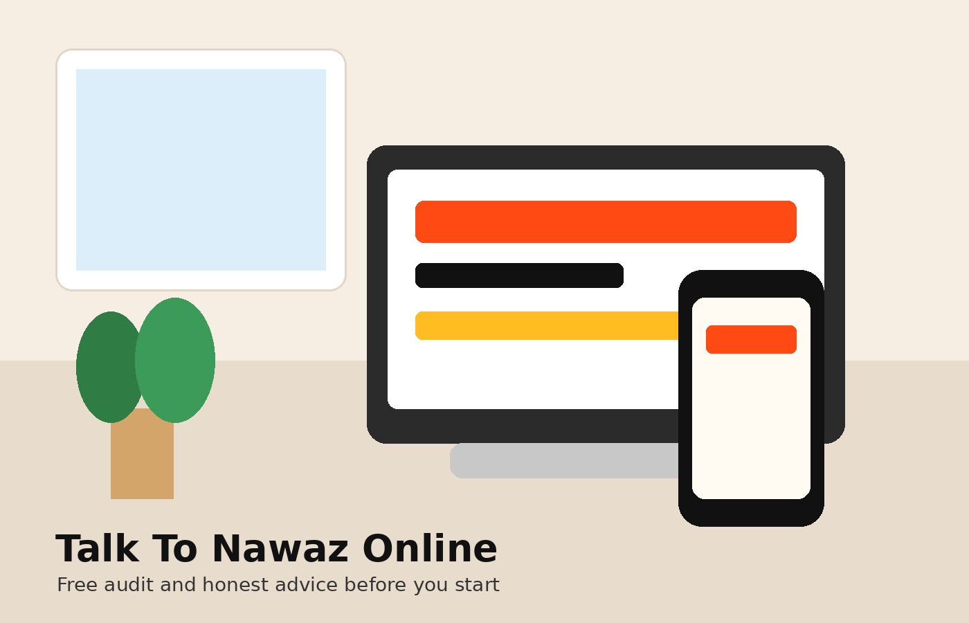Nawaz Online contact workspace